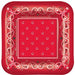 9-Inch Bandana Plates, 8-Pack