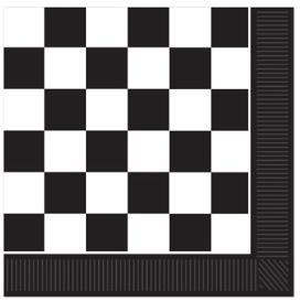 Checkered 2-Ply Luncheon Napkins, 16 Count