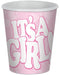 IT'S A GIRL BEVERAGE CUPS MIN 3