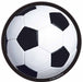 SOCCER BALL COASTERS 3.25" 8/PKG
