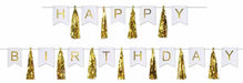Happy Birthday Tassel Streamer, 2-Piece Set