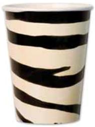 ZEBRA CUPS 8 1/2OZ