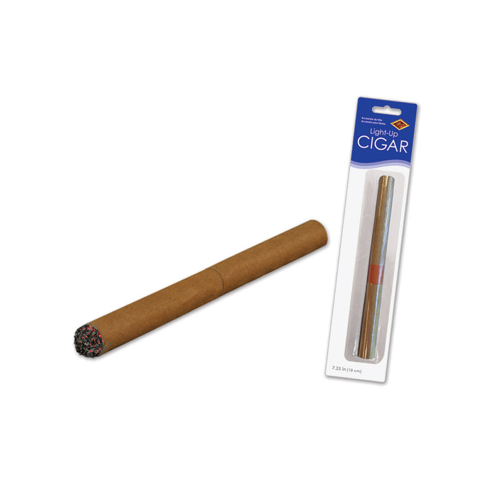 Light-Up Cigar Costume Prop, 7.25 Inches