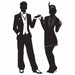 Great '20s Silhouettes Party Decorations, 2 Pack