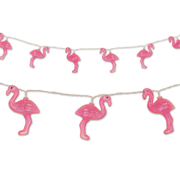 Flamingo String Lights, 10 Lights per String