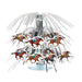 Horse Racing Mini Cascade Centerpiece, 1 Pack