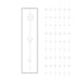 White Dot Stringers, 6 Pack
