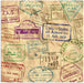 Around the World Luncheon Napkins