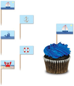 NAUTICAL PICKS 50/PK 2 ½"