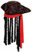 Caribbean Pirate Hat, One Size Fits Most