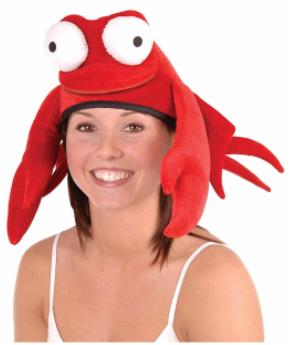 Plush Crab Hat