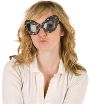 Glittered Hollywood Star Fanci Frames