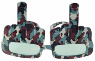 Camo Redneck Salute Fanci-Frames