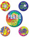 60s Party Buttons, 5 Pack