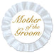 Mother of the Groom Satin Button, 3.5 Inch