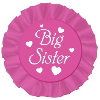 Big Sister Satin Button
