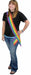 Rainbow Satin Sash, 33 x 4 Inches