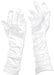 White Evening Gloves, One Size Fits Most