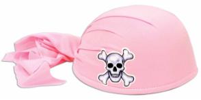 Pirate Scarf Hat with Pink