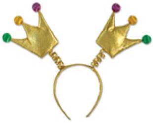 Mardi Gras Crown Boppers, 1 Count