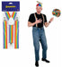Adjustable Rainbow Suspenders, One Size