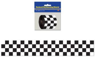 Checkered Poly Decorating Material