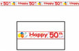 Happy 50th Birthday Party Tape