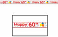 Happy 60th Birthday Party Tape