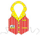 Prismatic Dealer's Vest for Casino Parties, 1 Count