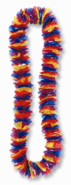 Tropical Blast 2-Inch Leis, 100-Count Display Box