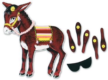 PIN THE TAIL ON THE DONKEY GAME 1/PKG