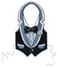 Plastic Tuxedo Vest for Awards Night Parties