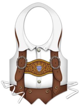 Plastic Oktoberfest Vest