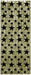 STAR GLEAM CURTAIN BK&GD 8'X3'