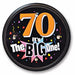 70 It's the Big One Flashing Birthday Button
