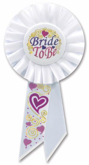 Bride to Be Rosette
