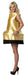 Women's Christmas Story Leg Lamp Party Dress Costume