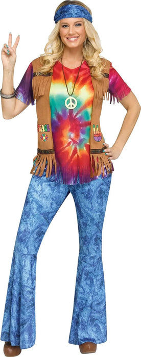 Groovy Baby Adult Women's Costume SM/MD 2-8 (1/Pk)