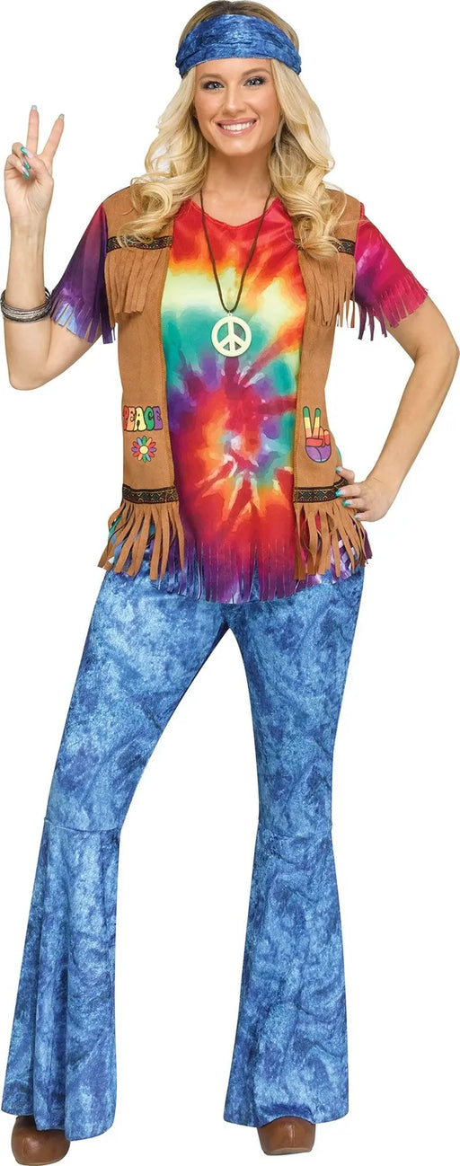 Groovy Baby Adult Women's Costume SM/MD 2-8 (1/Pk)