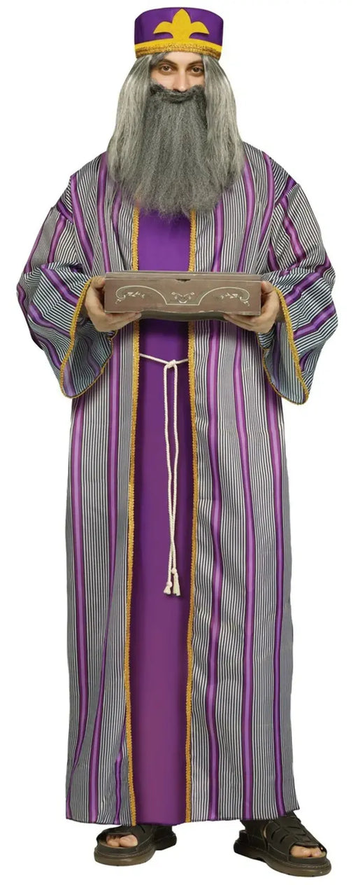 Purple 3 Wise Man Adult Costume One Size Fits 6' 200 lbs (1/Pk)