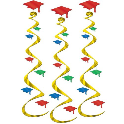 Grad Cap Whirls