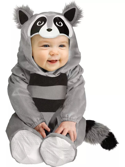 Infant's Toddler's Baby Plush Raccoon Costume - Size 6-12 Months (1/Pk)