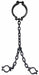 42.5-Inch Costume Neck Chain with Shackles