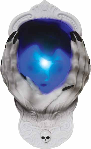 8" Creepy Girl with Crying Eyes Halloween Doorbell