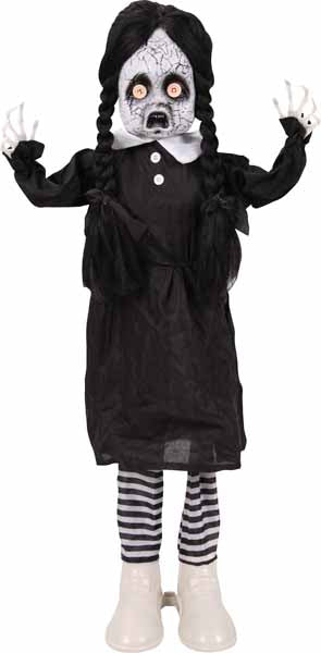 3' STANDING ANIMATED LEATHER SHOES GIRL