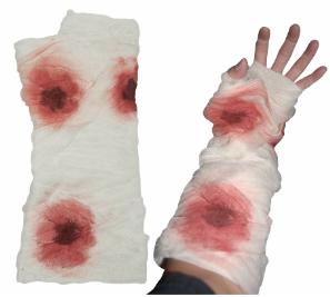Bloody Arm Bandages Halloween Costume Accessory