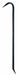 Crowbar Costume Prop, 12 x 4 x 1 Inches