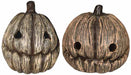 4-Inch Resin Jack-O'-Lantern Halloween Decoration, Assorted Styles