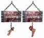 23.5" BUTCHER SHOP SIGN (HAND/FOOT)