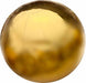 Decochamp 24-Inch Gold PVC Deco Ball